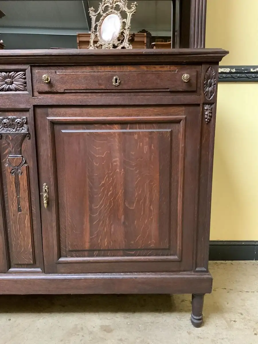 Antikes Jugendstil Buffet - Traumhaft - Lieferung möglich! 17