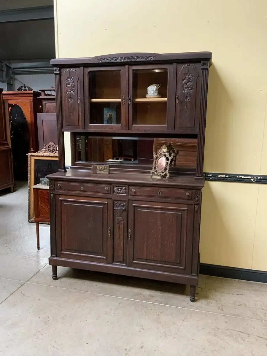 Antikes Jugendstil Buffet - Traumhaft - Lieferung möglich! 2