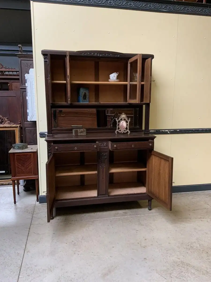 Antikes Jugendstil Buffet - Traumhaft - Lieferung möglich! 20