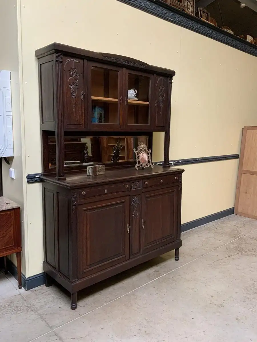Antikes Jugendstil Buffet - Traumhaft - Lieferung möglich! 5
