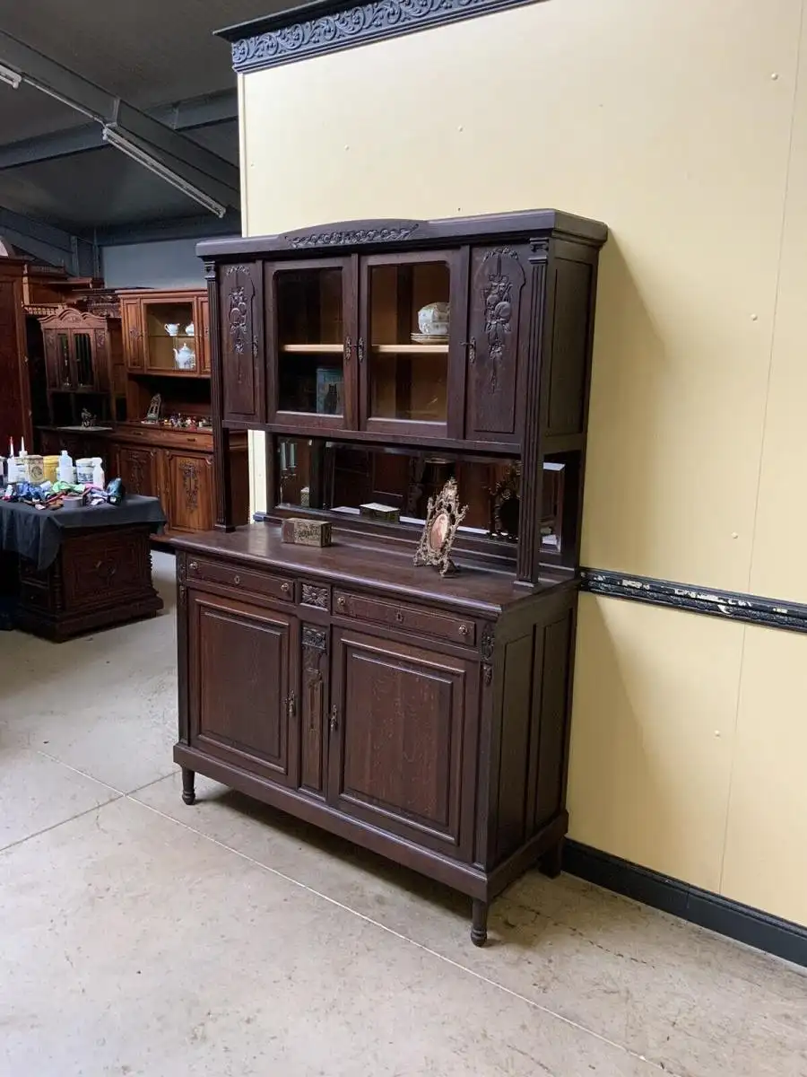 Antikes Jugendstil Buffet - Traumhaft - Lieferung möglich! 8