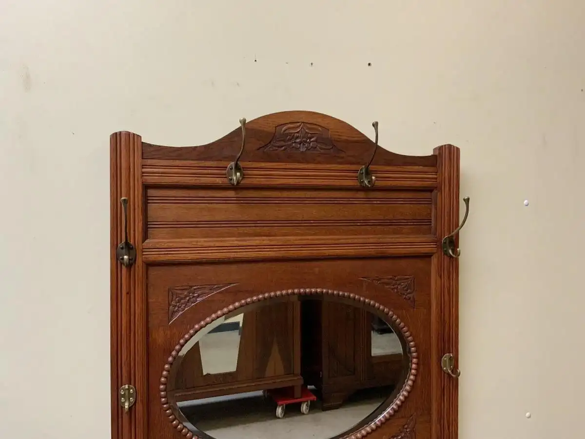 Antike Jugendstil Garderobe - traumhaft schön - Lieferung möglich! 10