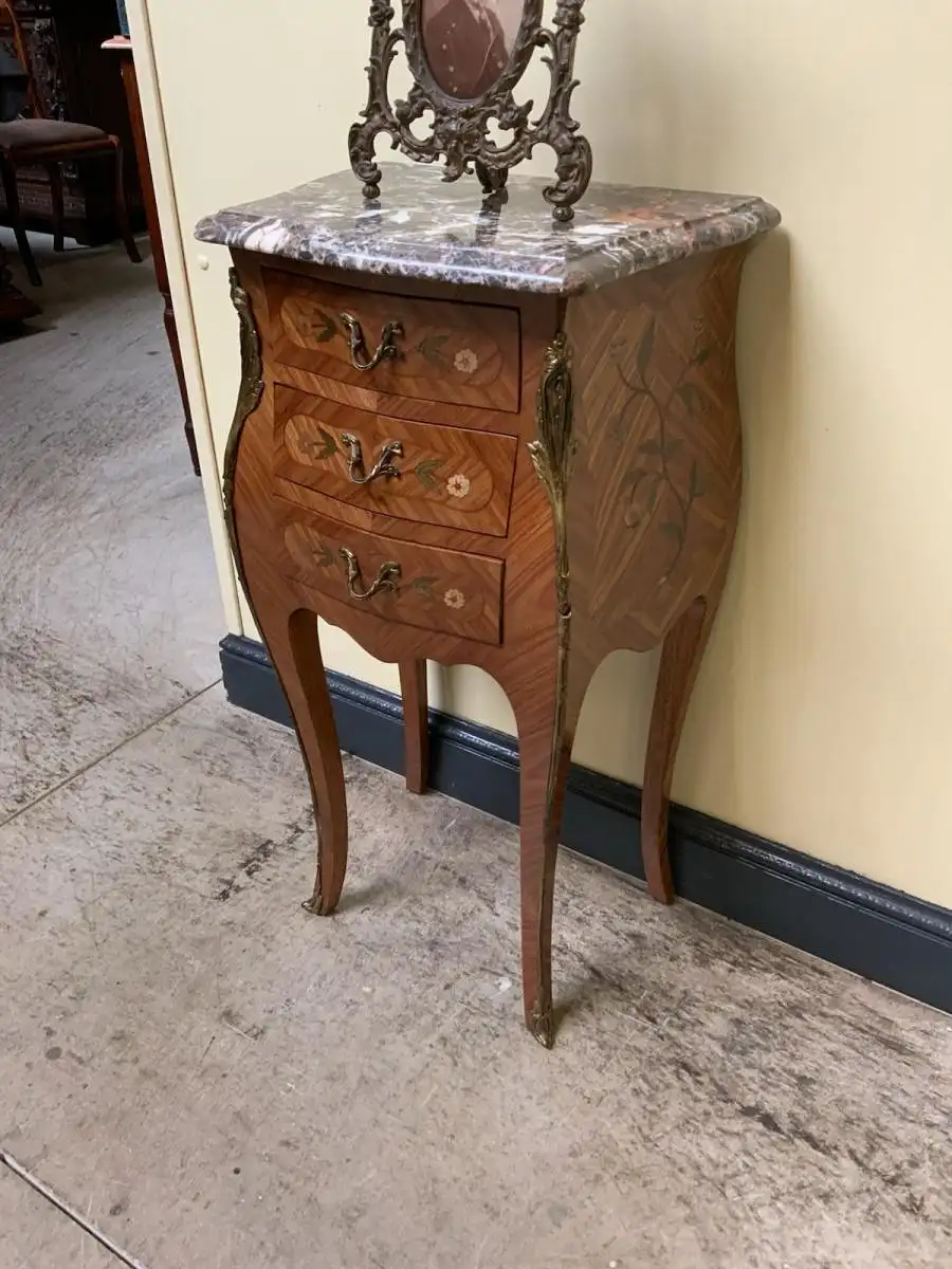 Antik - Vertiko, Kommode, Intarsien - Jugendstil - Lieferung möglich! 3