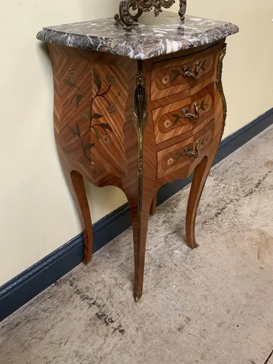 Antik - Vertiko, Kommode, Intarsien - Jugendstil - Lieferung möglich! 9