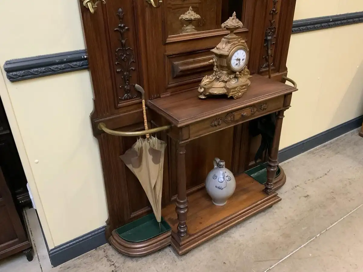 Antike inposante Jugendstil Garderobe - traumhaft schön - Lieferung möglich! 15