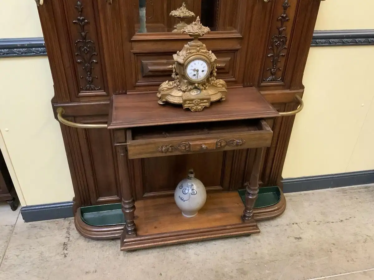Antike inposante Jugendstil Garderobe - traumhaft schön - Lieferung möglich! 17
