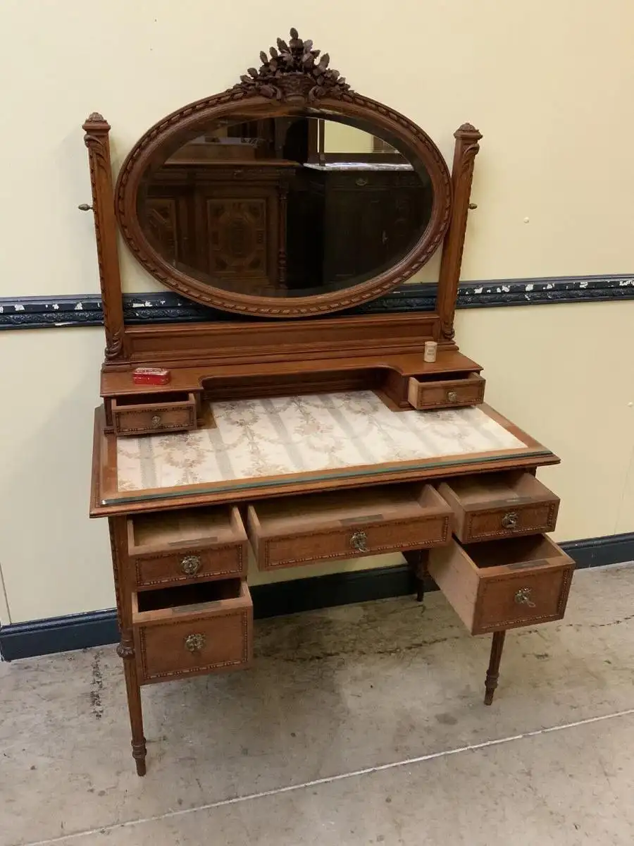 Antike Jugendstil  Aufsatz Kommode, Louis XVI  Sensationell - Lieferung möglich! 23