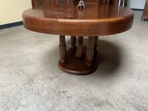 Antik - Ausziehtisch, Tisch, Nußbaum, oval - Art Deco - Lieferung möglich!