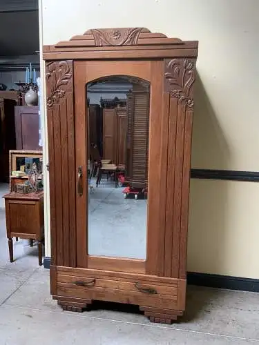 Antik - Kleiderschrank, Wäscheschrank - Art Deco -  Lieferung möglich!
