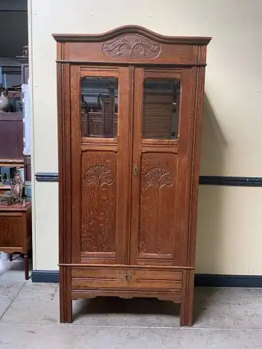 Antik - Kleiderschrank, Wäscheschrank - Jugendstil -  Lieferung möglich!