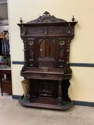Antik - Garderobe, Kleiderständer, Gründerzeit, Bretagne - Lieferung möglich!