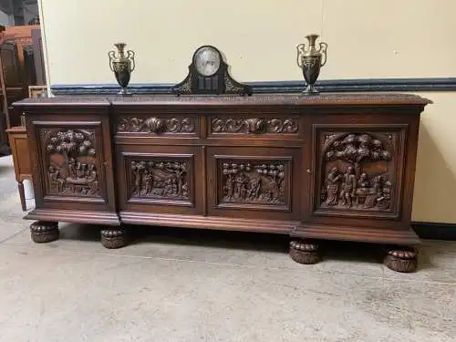 Antike  Anrichte, Buffet, Kredenz, - Neorenaissance - Lieferung möglich!