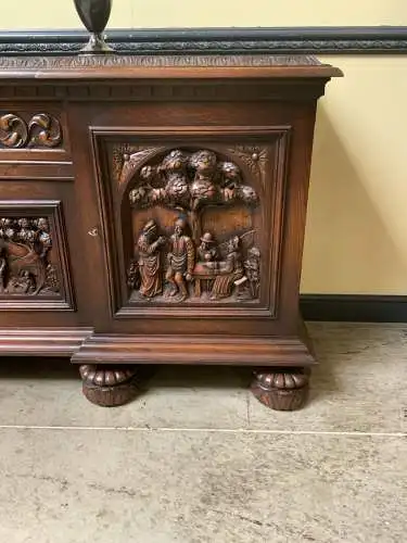 Antike  Anrichte, Buffet, Kredenz, - Neorenaissance - Lieferung möglich!