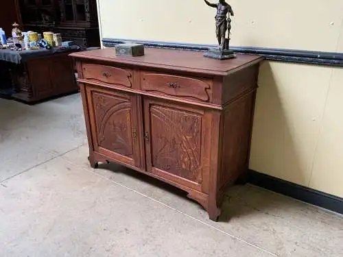 Antik - Buffet, Vertiko, Anrichte, Jugendstil, Art Nouveau - Lieferung möglich!
