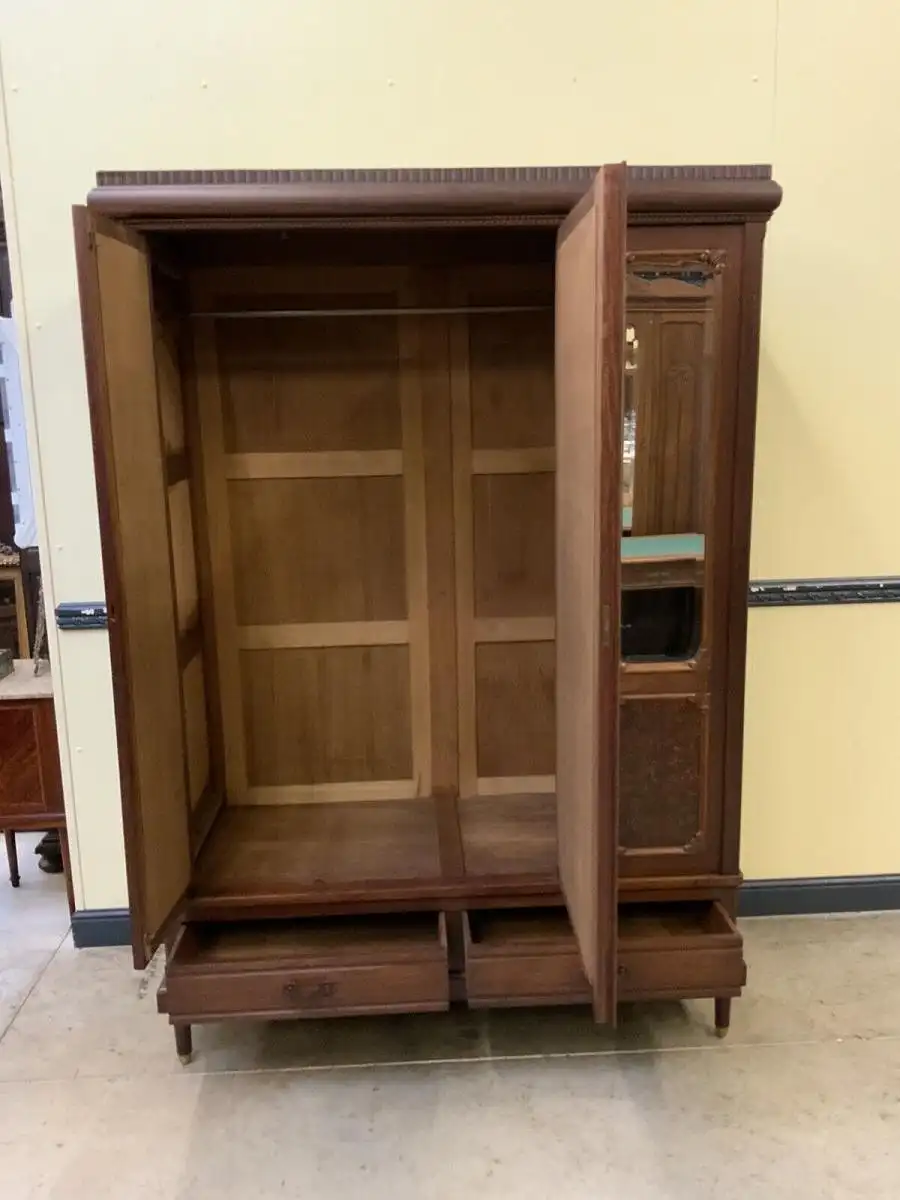 Antiker Art Deco Kleiderschrank - Traumhaft schön  - Lieferung möglich! 14