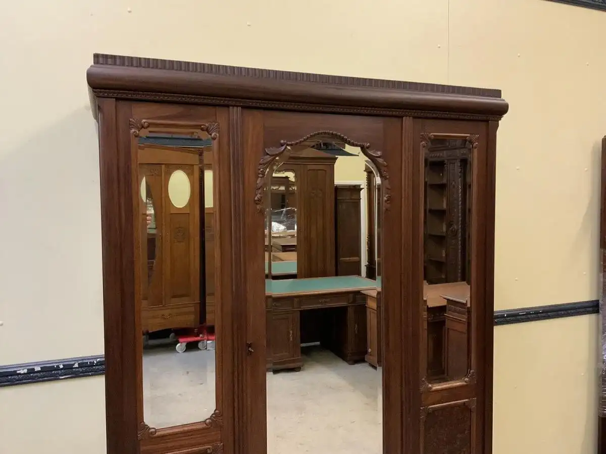 Antiker Art Deco Kleiderschrank - Traumhaft schön  - Lieferung möglich! 6