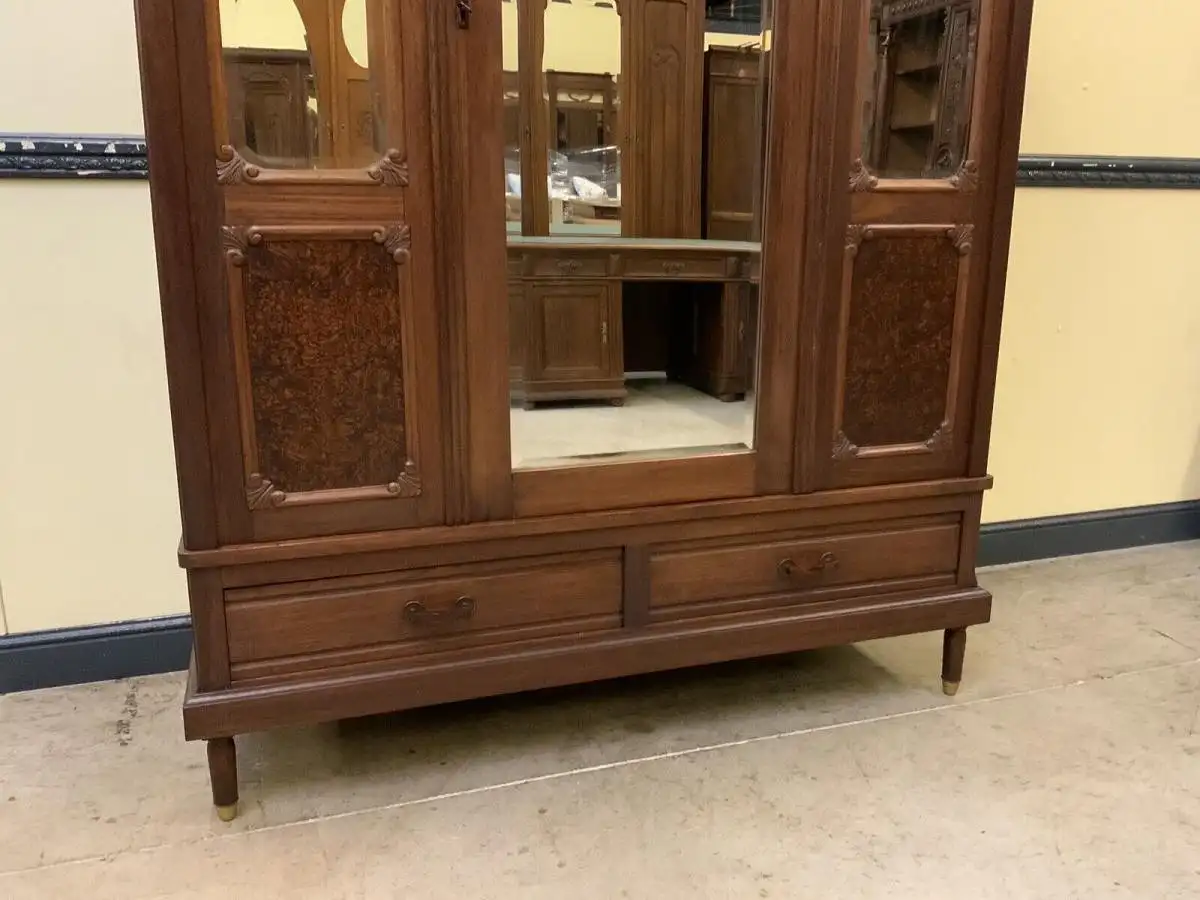 Antiker Art Deco Kleiderschrank - Traumhaft schön  - Lieferung möglich! 7