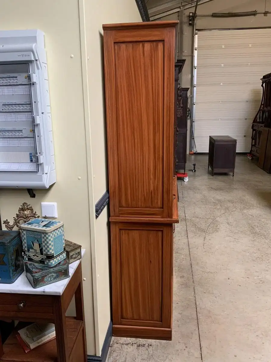 Antiker Jugendstil Rolladen Archiv Schrank - Traumhaft - Lieferung möglich! 5