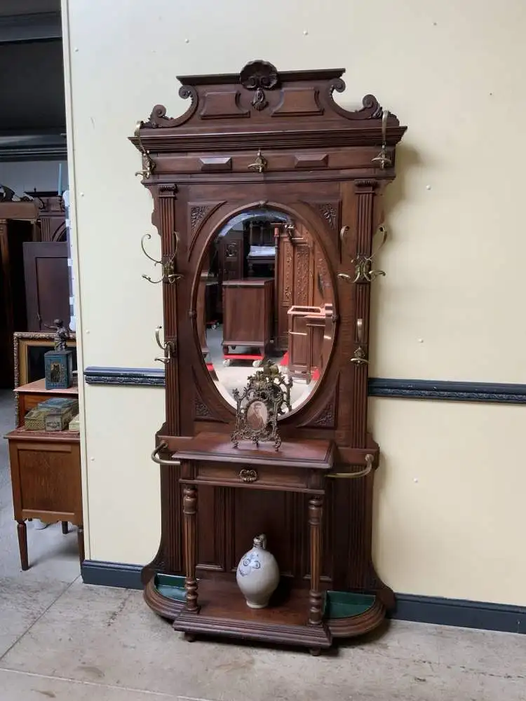 Antik - Garderobe, Kleiderständer - Jugendstil - Lieferung möglich! 0