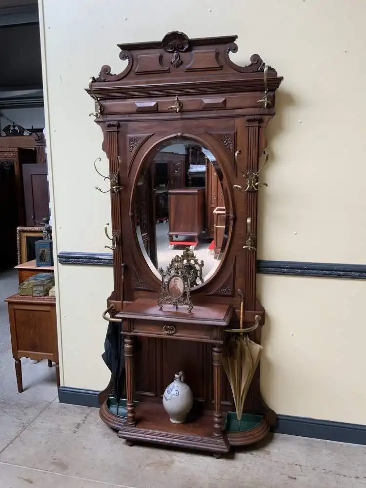 Antik - Garderobe, Kleiderständer - Jugendstil - Lieferung möglich! 12