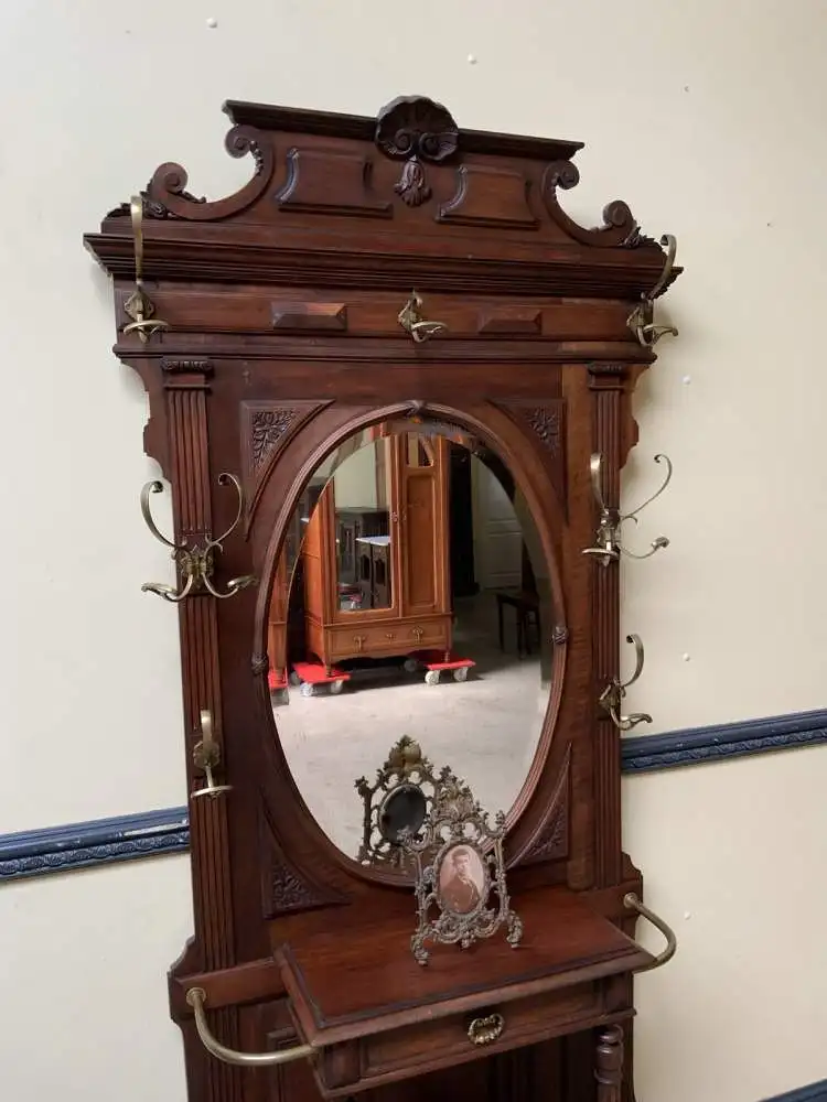 Antik - Garderobe, Kleiderständer - Jugendstil - Lieferung möglich! 16