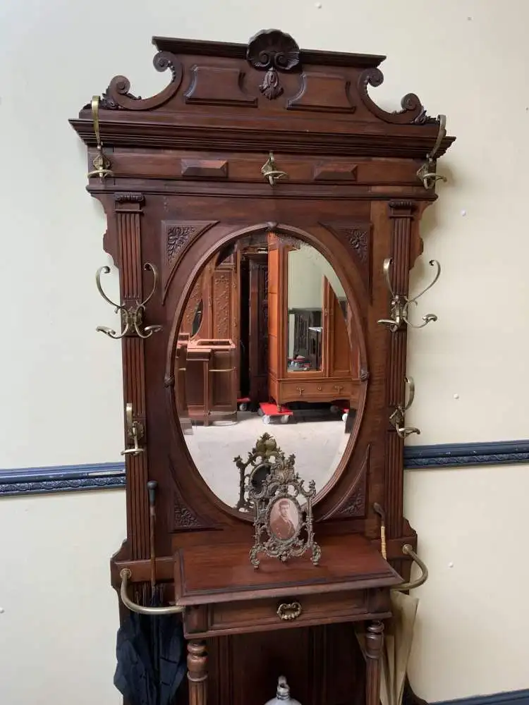Antik - Garderobe, Kleiderständer - Jugendstil - Lieferung möglich! 18
