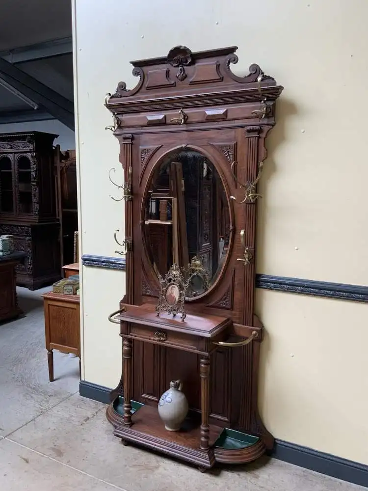 Antik - Garderobe, Kleiderständer - Jugendstil - Lieferung möglich! 2