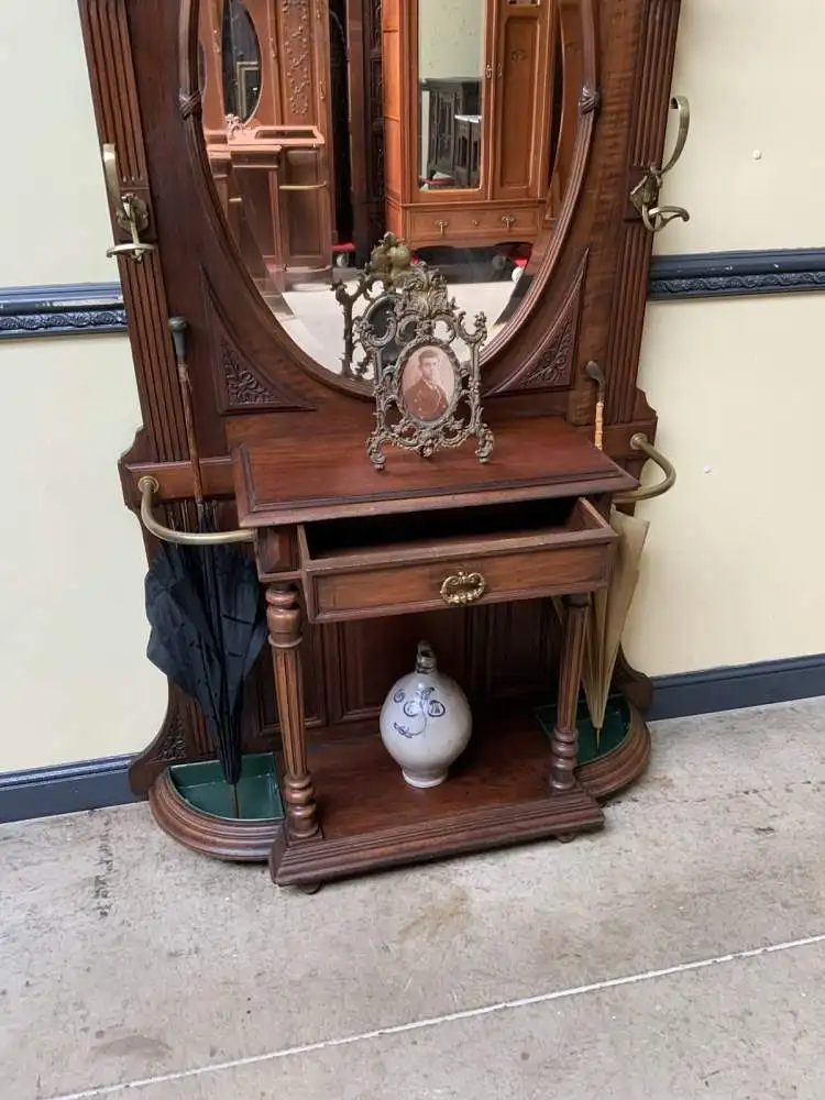 Antik - Garderobe, Kleiderständer - Jugendstil - Lieferung möglich! 20