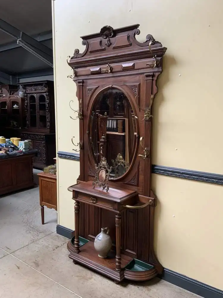 Antik - Garderobe, Kleiderständer - Jugendstil - Lieferung möglich! 3
