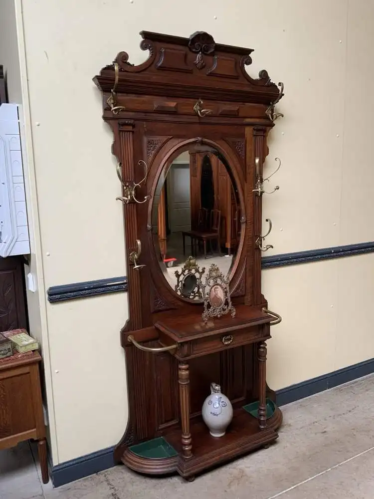 Antik - Garderobe, Kleiderständer - Jugendstil - Lieferung möglich! 4