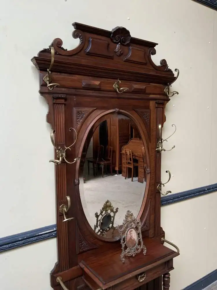 Antik - Garderobe, Kleiderständer - Jugendstil - Lieferung möglich! 8
