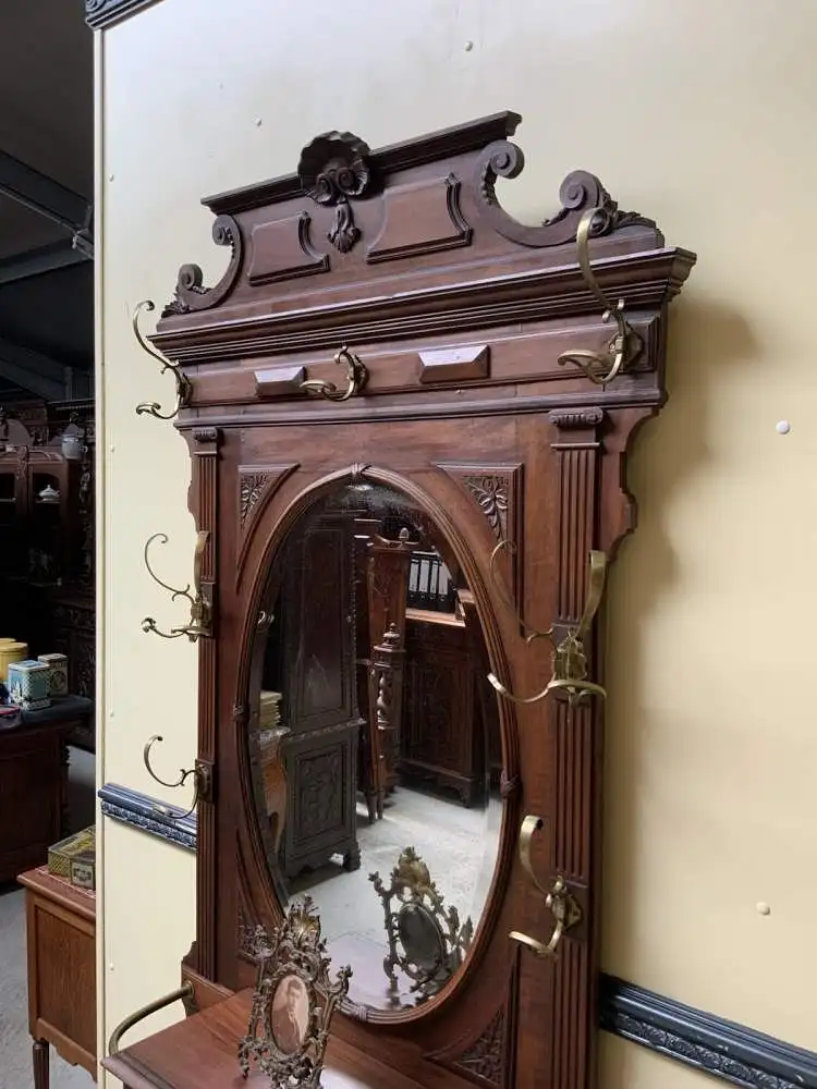 Antik - Garderobe, Kleiderständer - Jugendstil - Lieferung möglich! 9