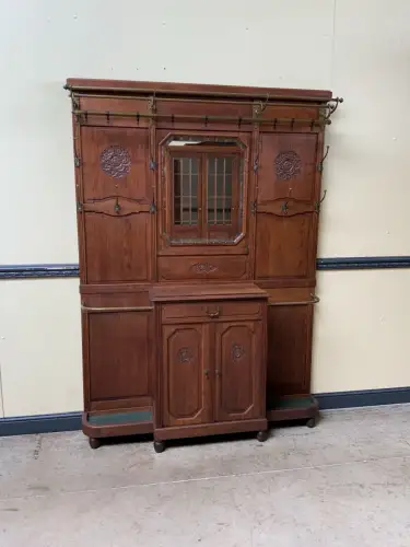 Antike imposante Jugendstil Garderobe - Traumhaft  - Lieferung möglich!