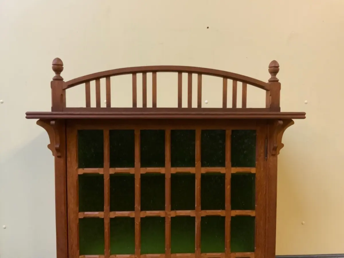 Antik - Bücherregal, Bücherschrank, Vitrine  - Jugendstil - Lieferung möglich! 9