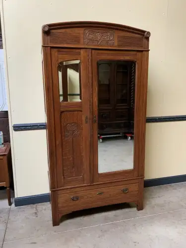 Antik - Kleiderschrank, Wäscheschrank - Jugendstil -  Lieferung möglich!