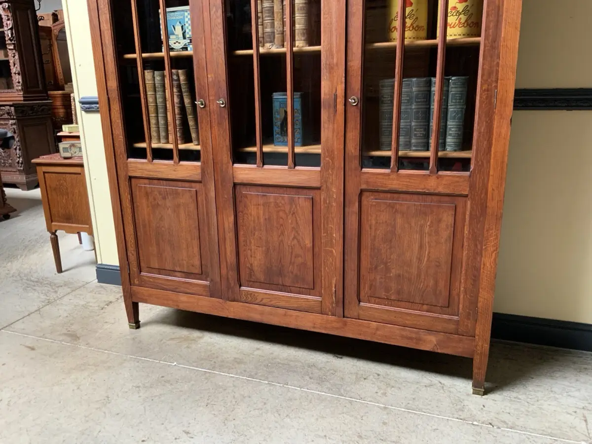 Antiker Jugendstil Bücherschrank, Vitrine  - Traumhaft  - Lieferung möglich! 10