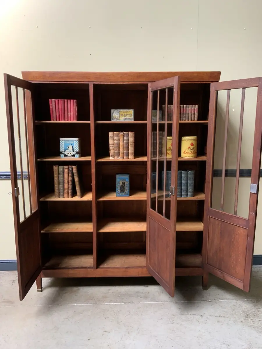 Antiker Jugendstil Bücherschrank, Vitrine  - Traumhaft  - Lieferung möglich! 12