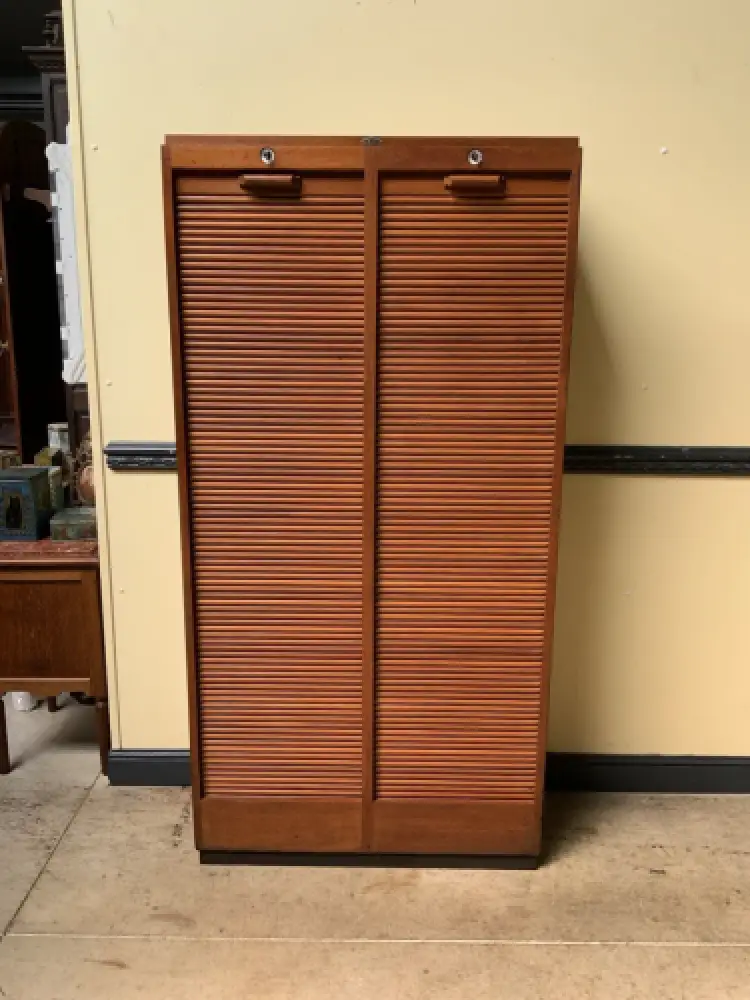 Antik - Rollladen Archivschrank, Aktenschrank - Art Deco  - Lieferung möglich! 0