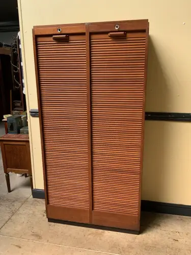 Antik - Rollladen Archivschrank, Aktenschrank - Art Deco  - Lieferung möglich!