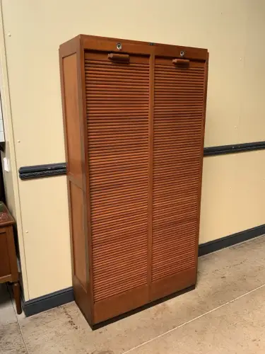 Antik - Rollladen Archivschrank, Aktenschrank - Art Deco  - Lieferung möglich!
