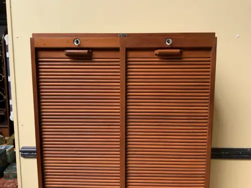 Antik - Rollladen Archivschrank, Aktenschrank - Art Deco  - Lieferung möglich!