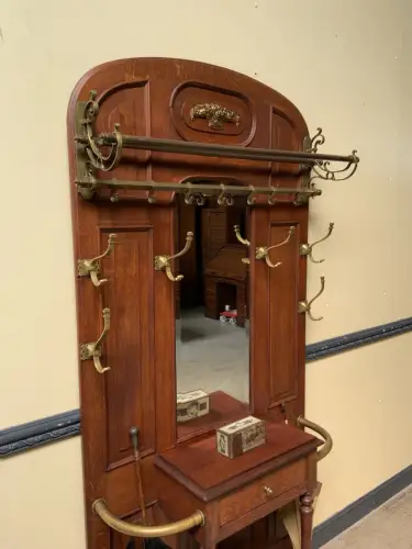 Antik - Garderobe, Kleiderständer - Jugendstil - Lieferung möglich!