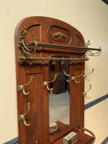 Antik - Garderobe, Kleiderständer - Jugendstil - Lieferung möglich!