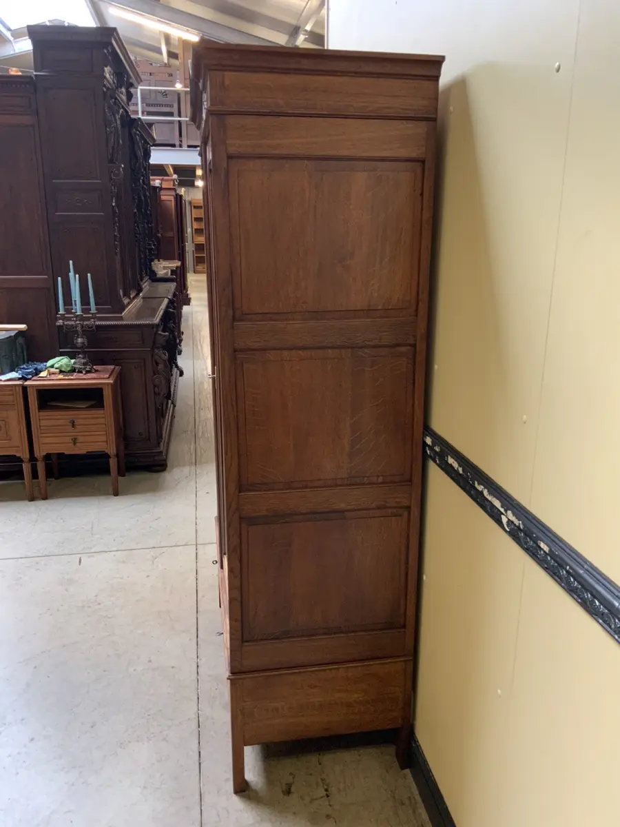 Antiker Jugendstil Wäscheschrank, Kleiderschrank -   Lieferung möglich! 5