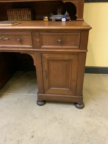 Antiker  imposanter Jugendstil Schreibtisch, - Sensationell - Lieferung möglich!