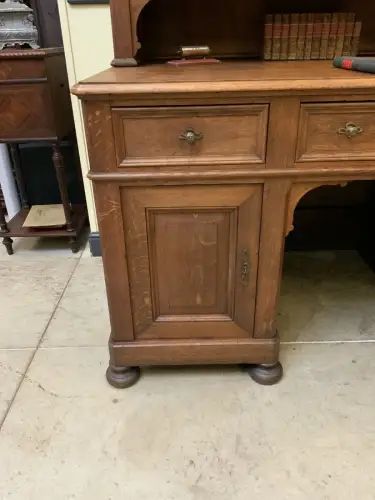 Antiker  imposanter Jugendstil Schreibtisch, - Sensationell - Lieferung möglich!