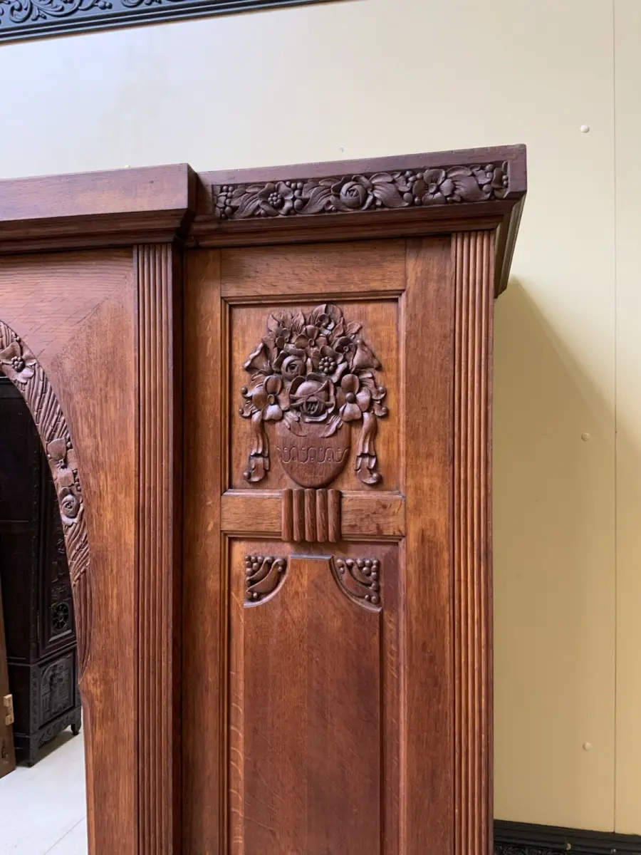 Antik - breiter Wäscheschrank, Kleiderschrank - Art Deco -  Lieferung möglich! 9