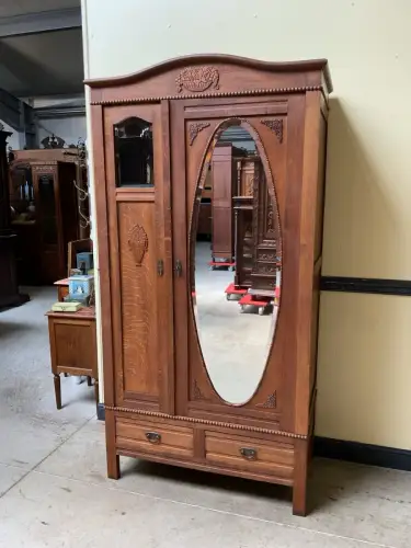 Antik - Keiderschrank, Dielenschrank - Art Deco -  Lieferung möglich!