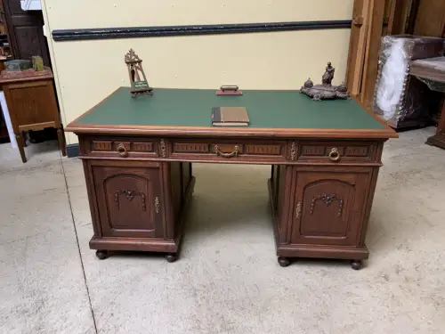 Antiker frei aufstellbarer Jugendstil Schreibtisch - Lieferung möglich!