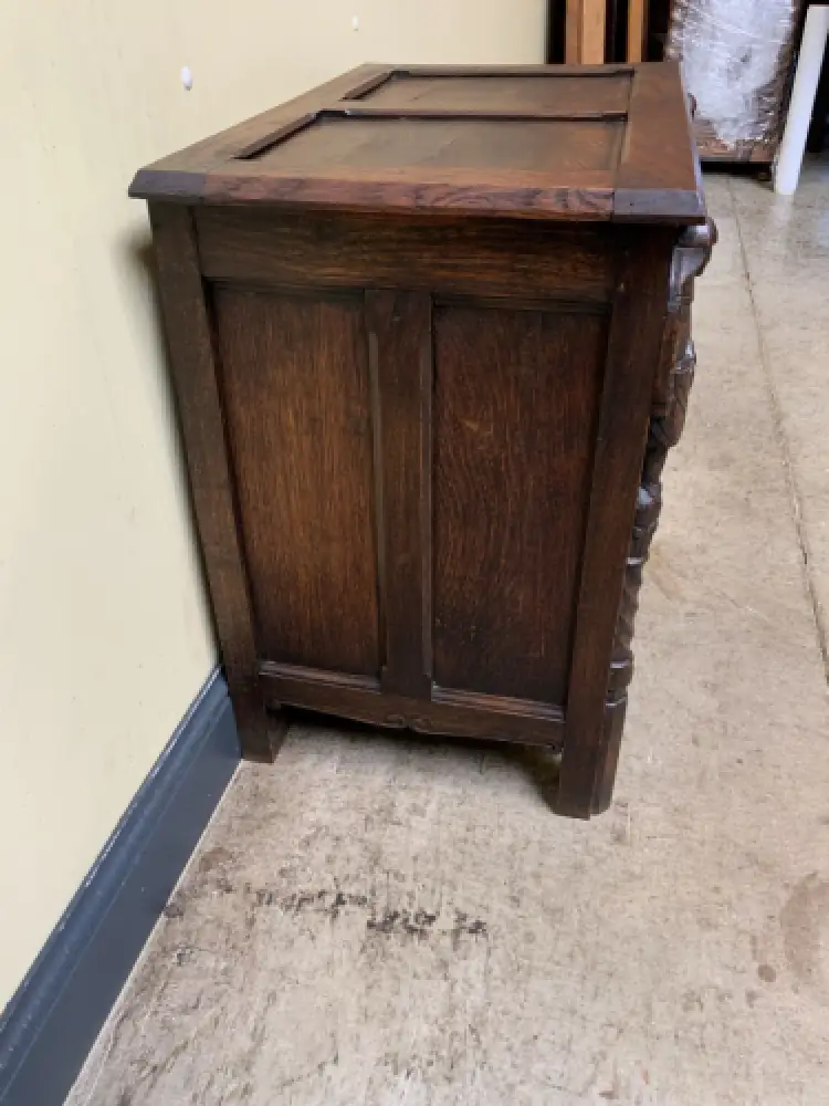 Antik - Truhe,  Bank, Schuhschrank, Neogotik - Traumhaft- Lieferung möglich! 5